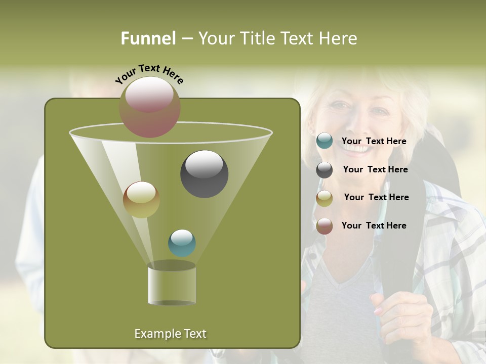 Summer Senior Women Years PowerPoint Template