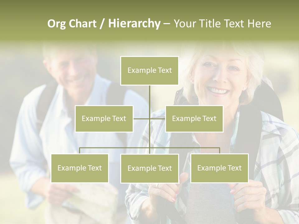 Summer Senior Women Years PowerPoint Template