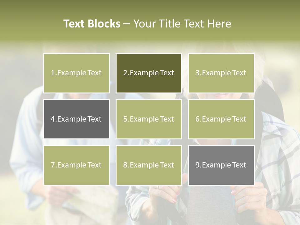 Summer Senior Women Years PowerPoint Template