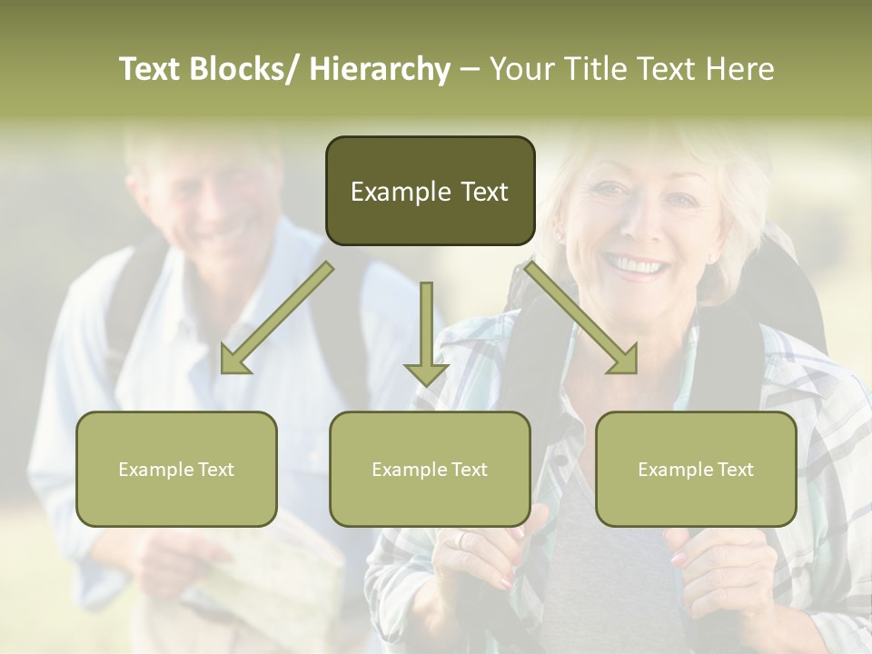 Summer Senior Women Years PowerPoint Template