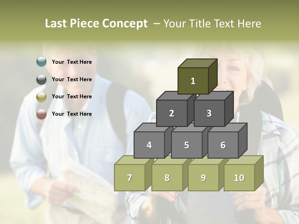 Summer Senior Women Years PowerPoint Template