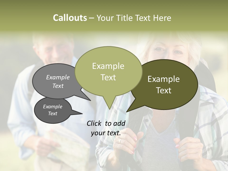 Summer Senior Women Years PowerPoint Template