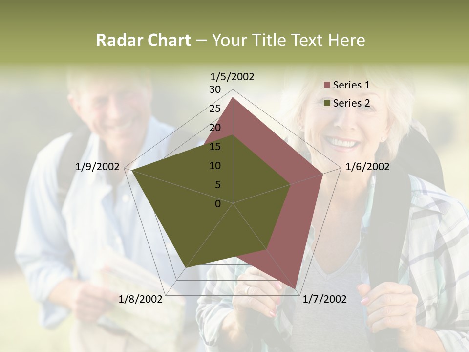 Summer Senior Women Years PowerPoint Template