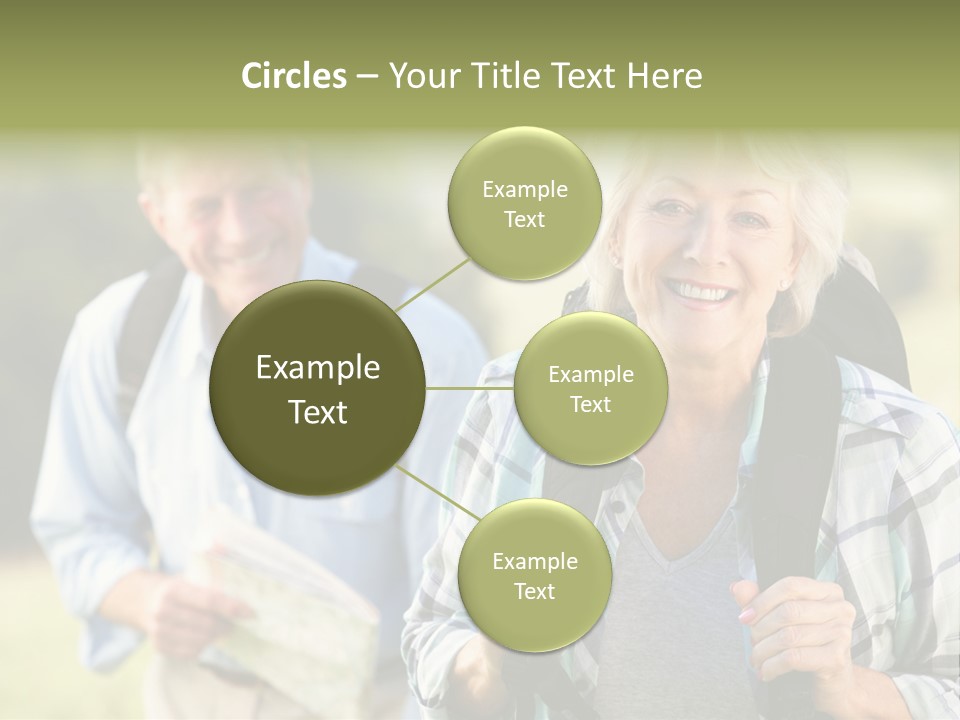 Summer Senior Women Years PowerPoint Template