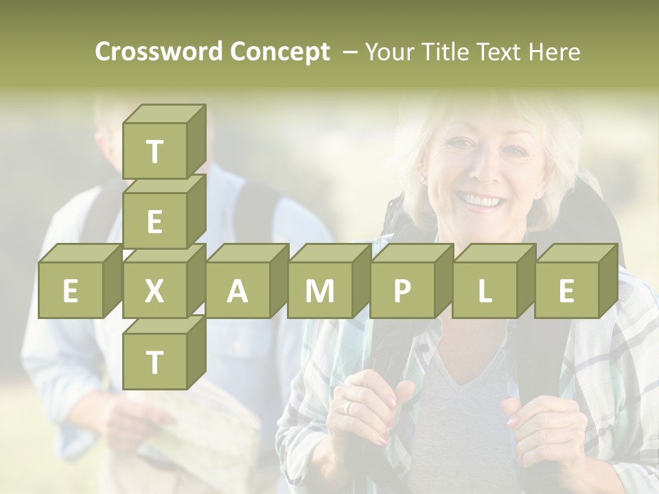 Summer Senior Women Years PowerPoint Template