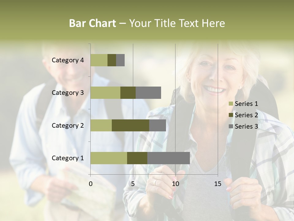 Summer Senior Women Years PowerPoint Template