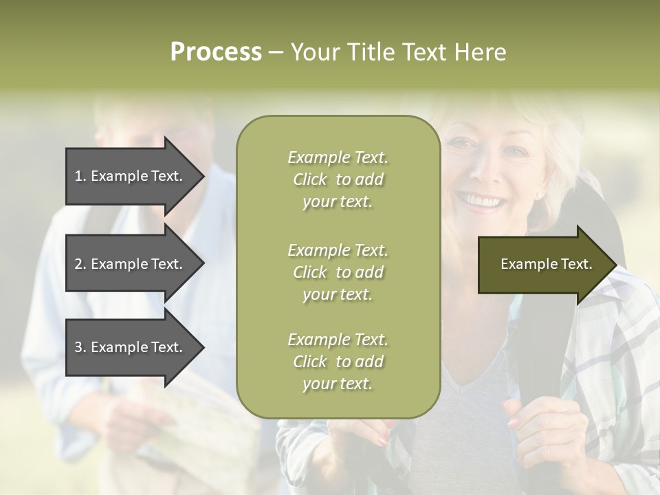 Summer Senior Women Years PowerPoint Template