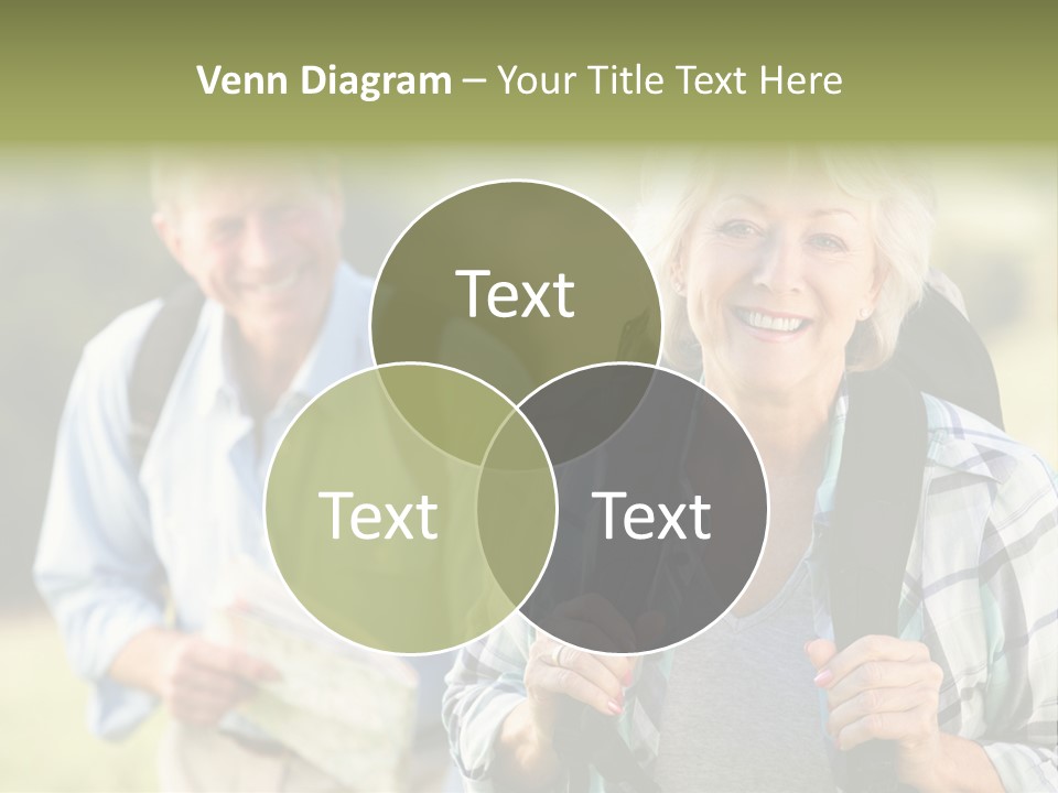 Summer Senior Women Years PowerPoint Template