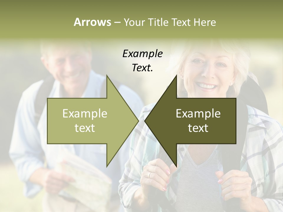 Summer Senior Women Years PowerPoint Template