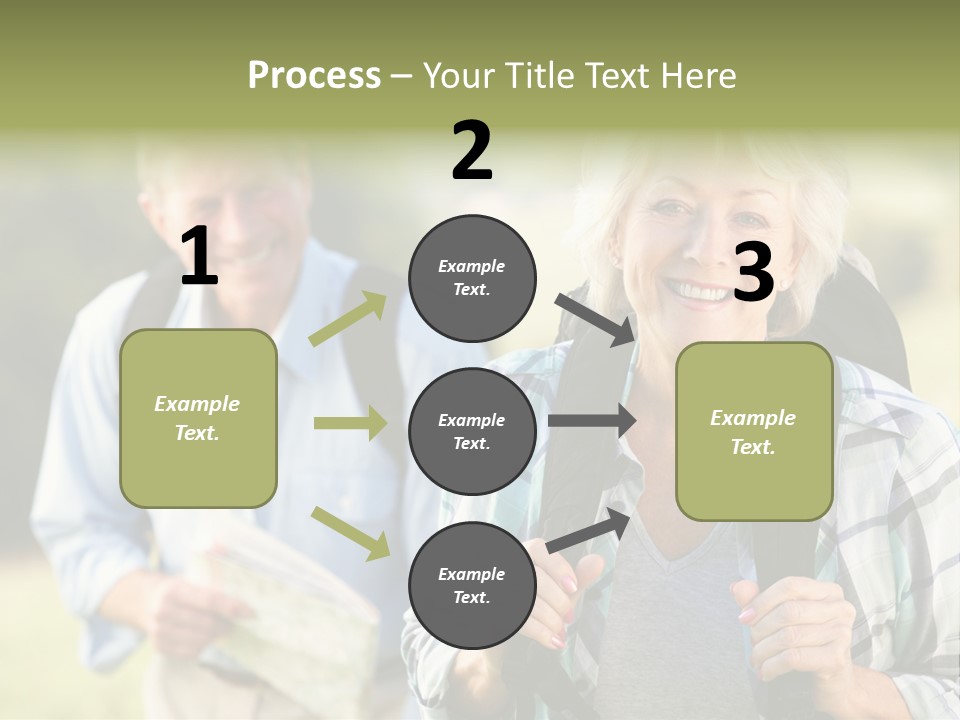 Summer Senior Women Years PowerPoint Template