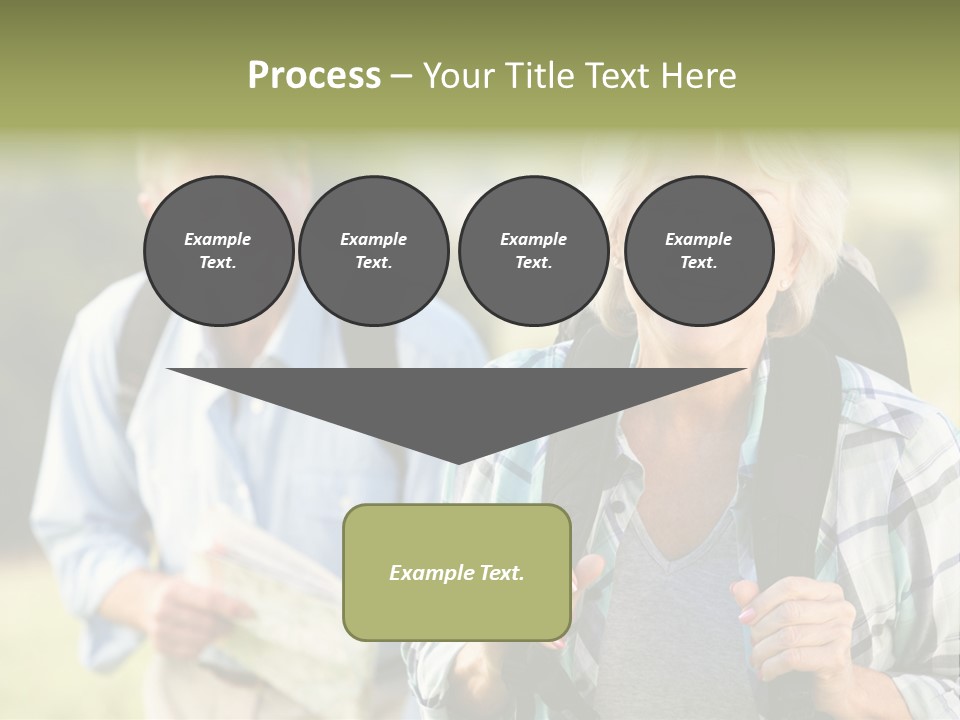 Summer Senior Women Years PowerPoint Template