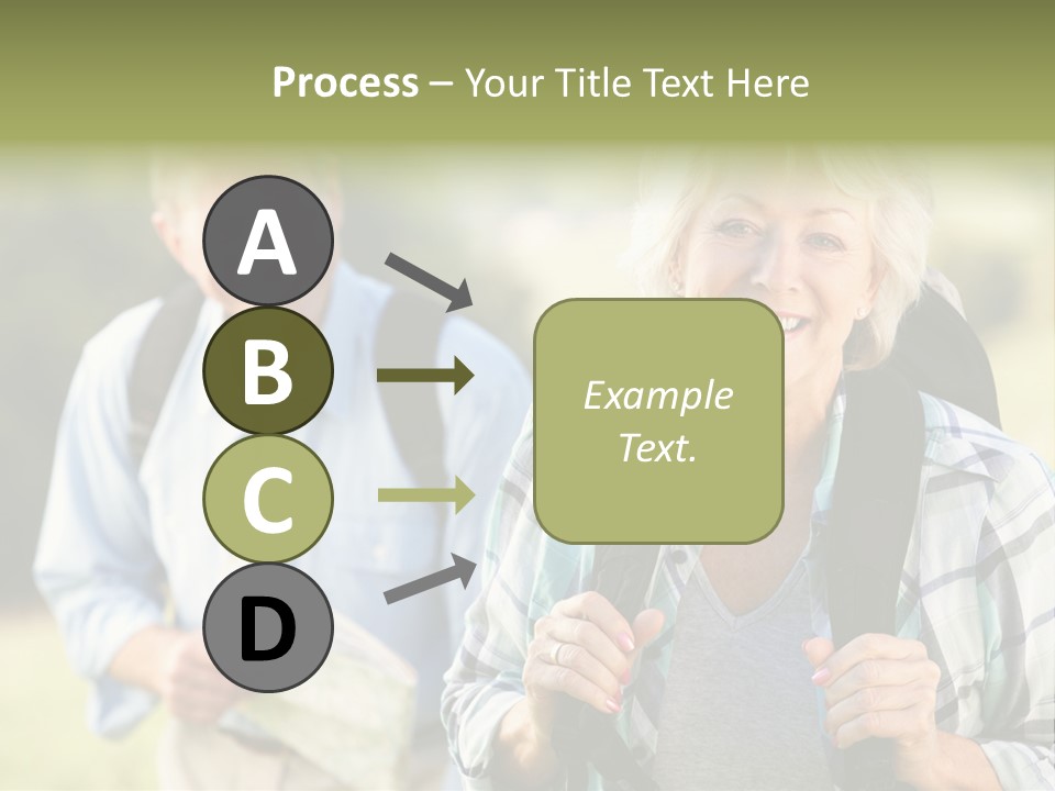 Summer Senior Women Years PowerPoint Template