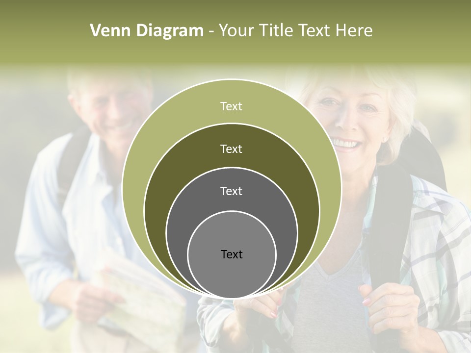 Summer Senior Women Years PowerPoint Template