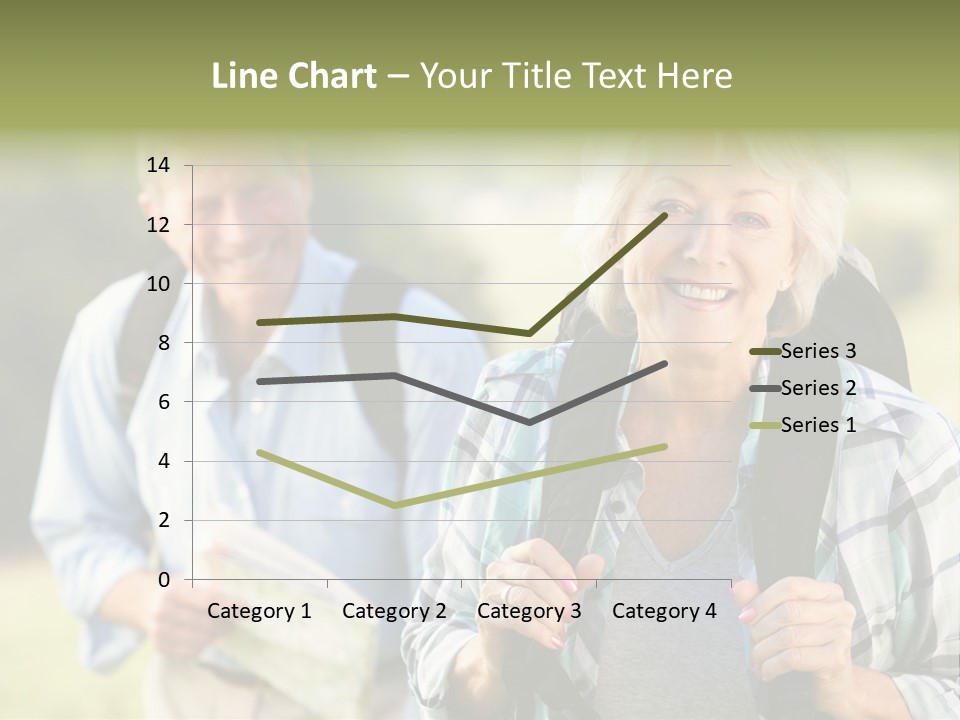 Summer Senior Women Years PowerPoint Template