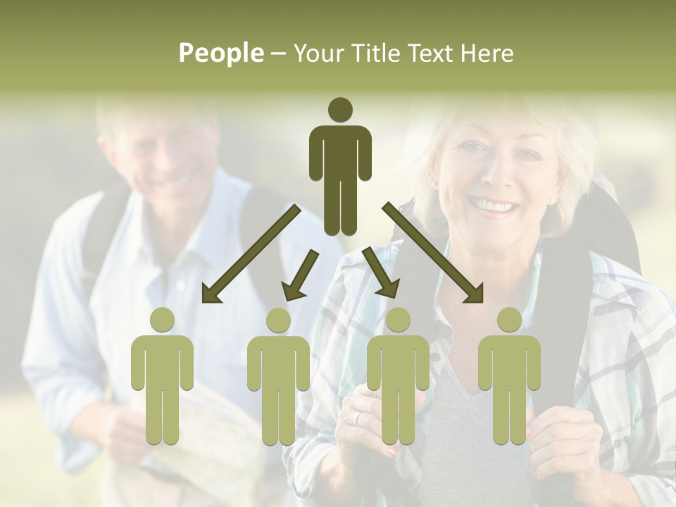 Summer Senior Women Years PowerPoint Template