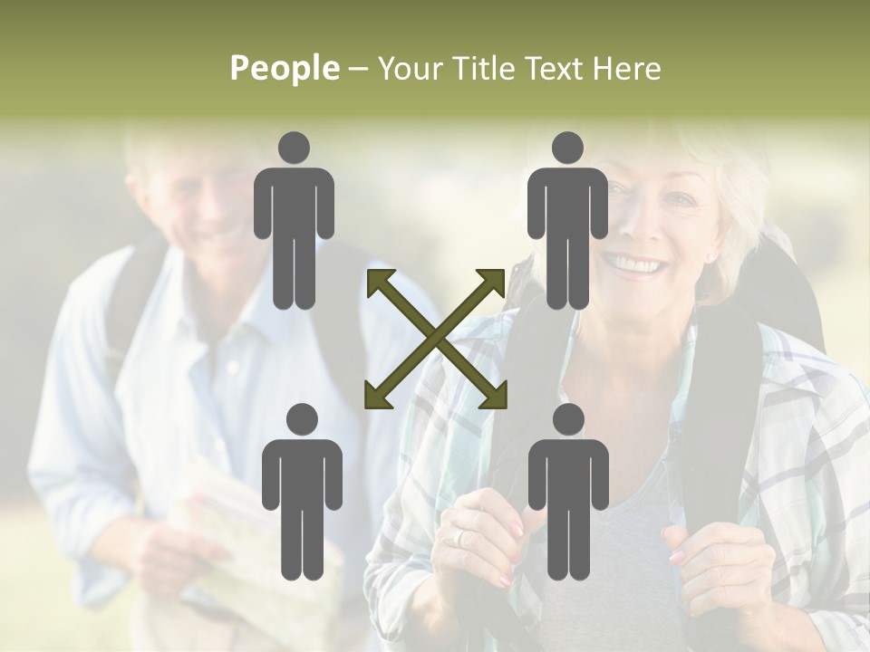 Summer Senior Women Years PowerPoint Template