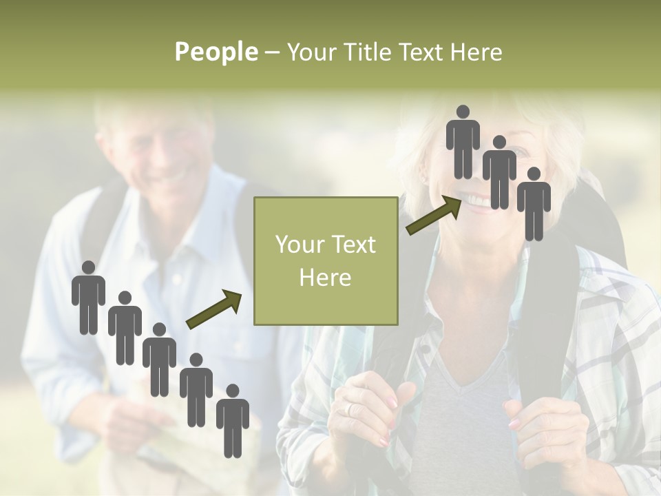 Summer Senior Women Years PowerPoint Template