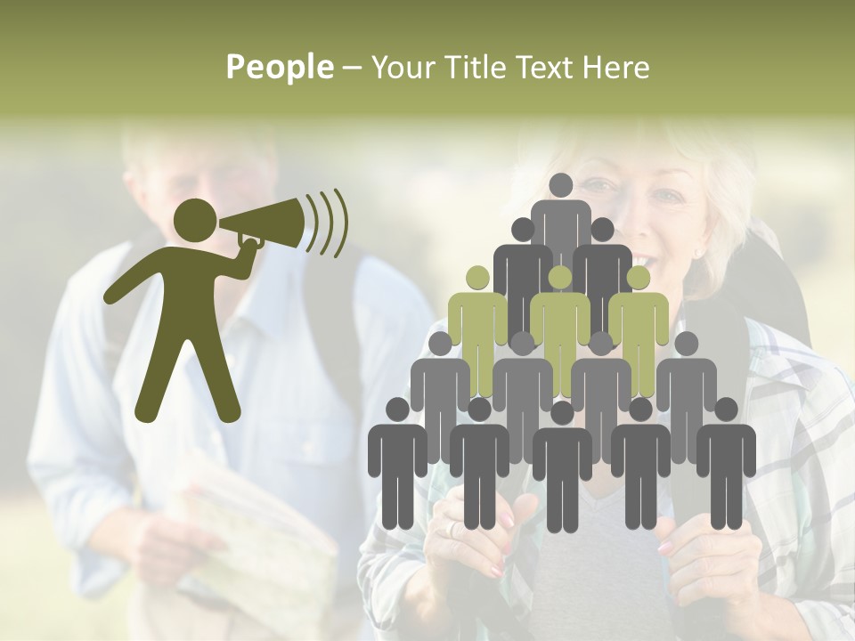 Summer Senior Women Years PowerPoint Template