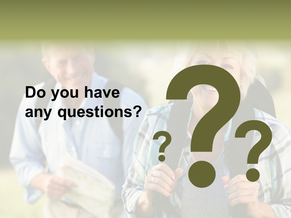 Summer Senior Women Years PowerPoint Template