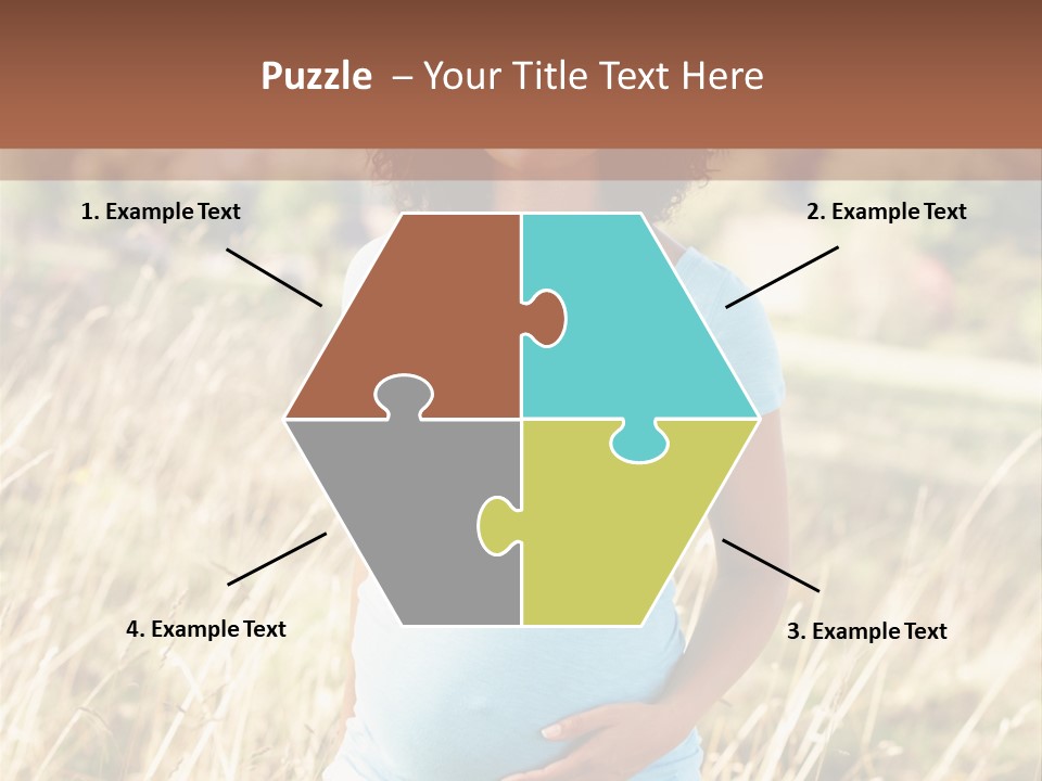 Person Copy Space Attractive PowerPoint Template