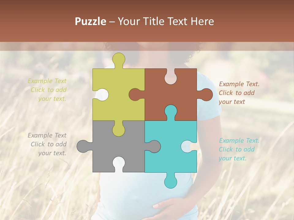 Person Copy Space Attractive PowerPoint Template