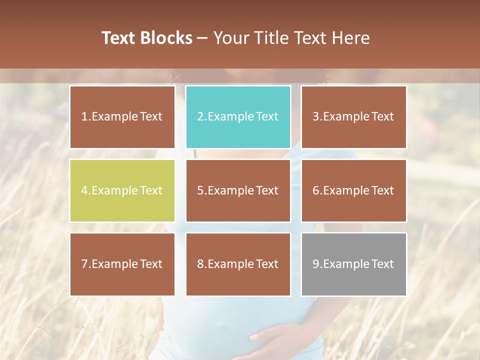 Person Copy Space Attractive PowerPoint Template