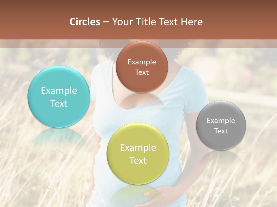 Person Copy Space Attractive PowerPoint Template