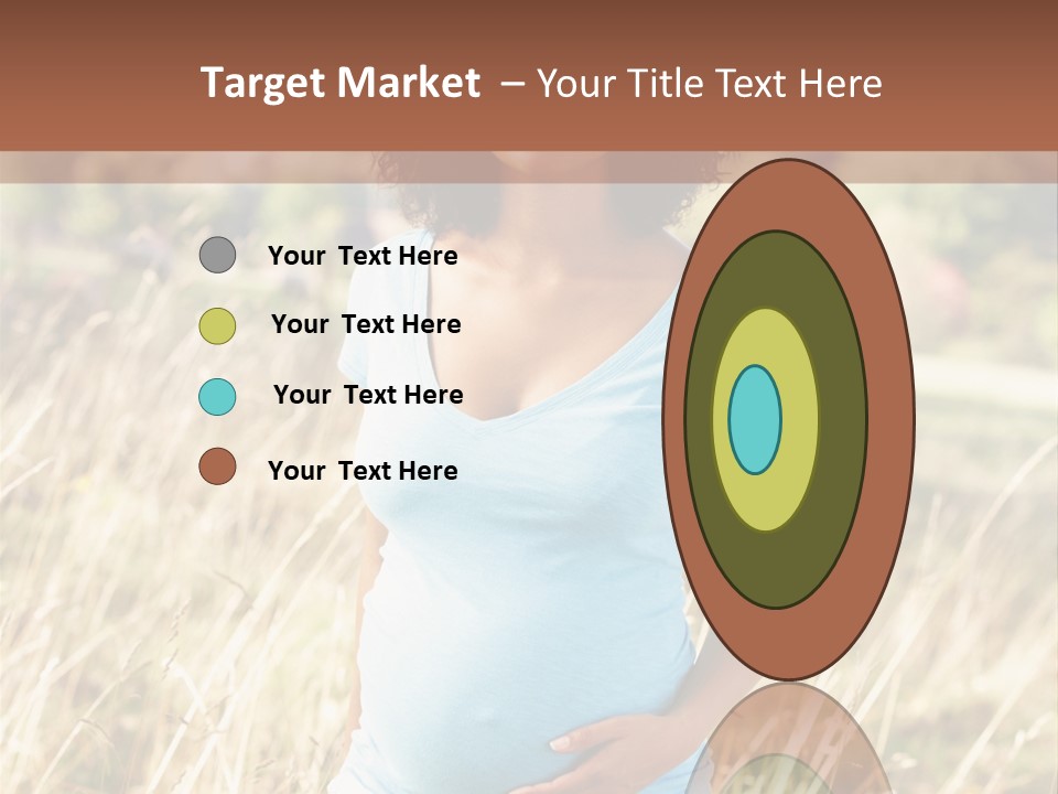 Person Copy Space Attractive PowerPoint Template