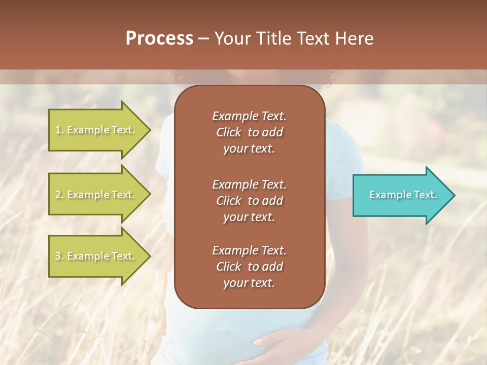 Person Copy Space Attractive PowerPoint Template