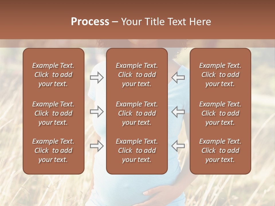 Person Copy Space Attractive PowerPoint Template