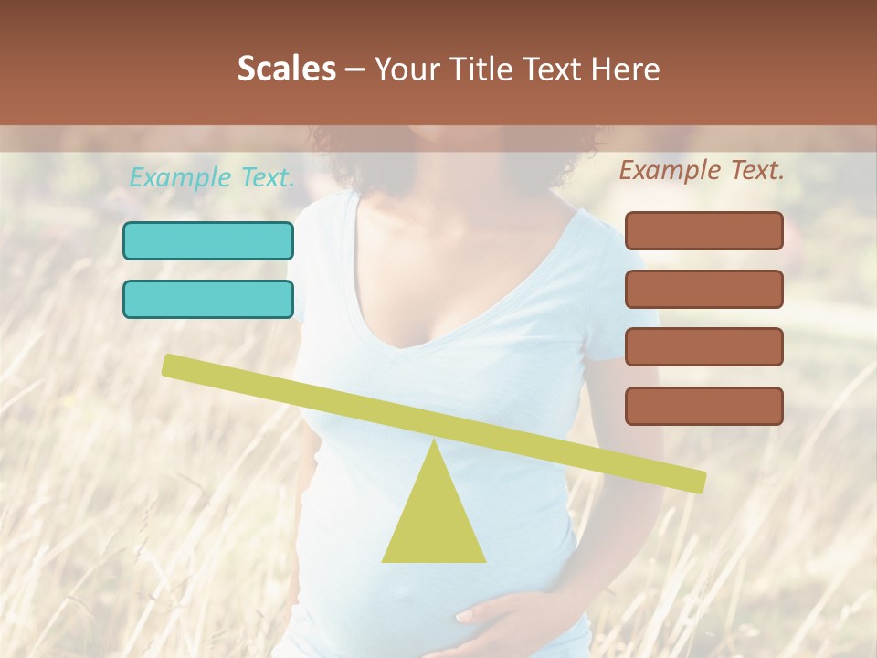 Person Copy Space Attractive PowerPoint Template