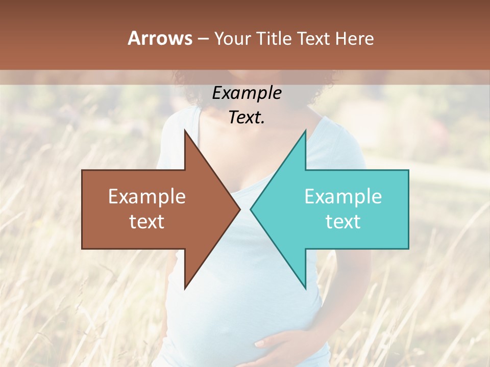 Person Copy Space Attractive PowerPoint Template