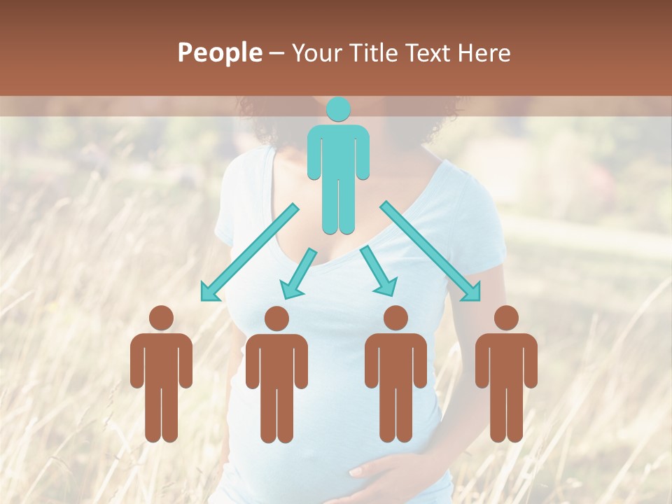 Person Copy Space Attractive PowerPoint Template