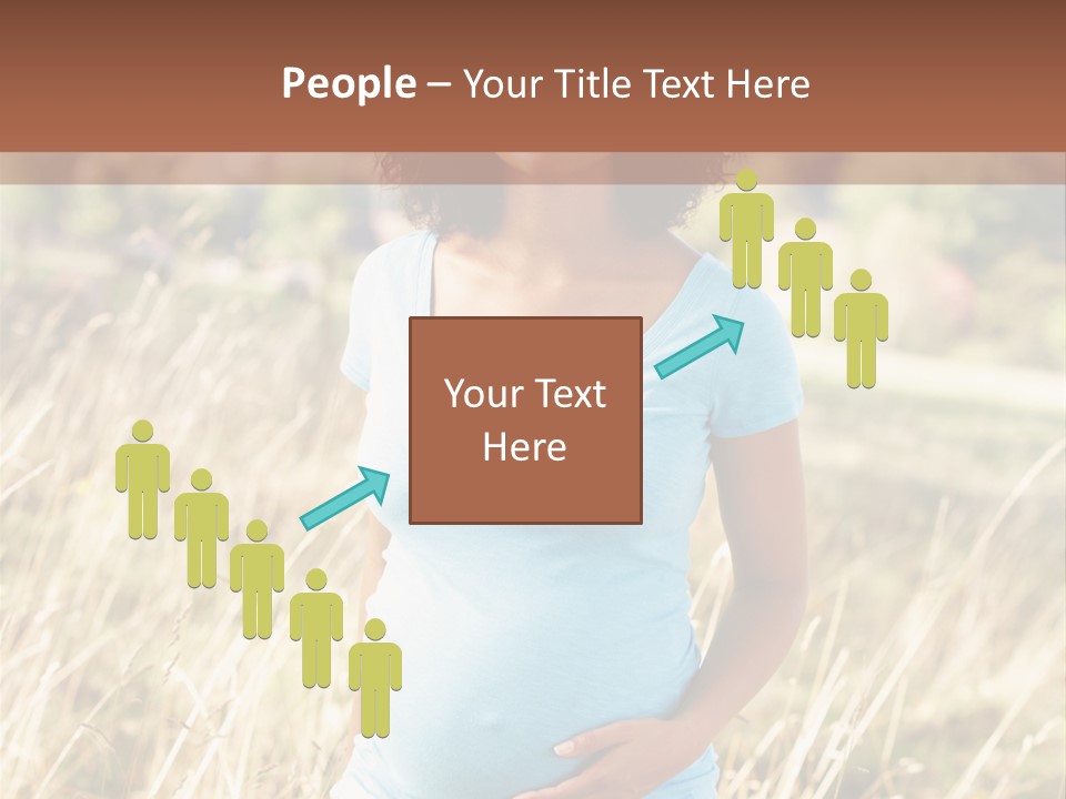 Person Copy Space Attractive PowerPoint Template