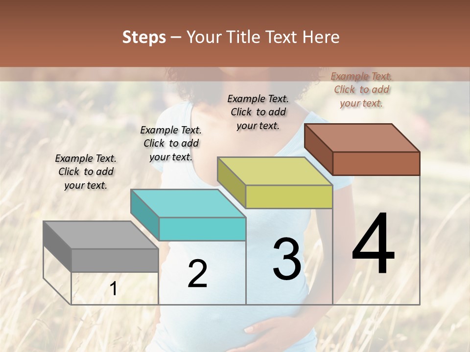 Person Copy Space Attractive PowerPoint Template