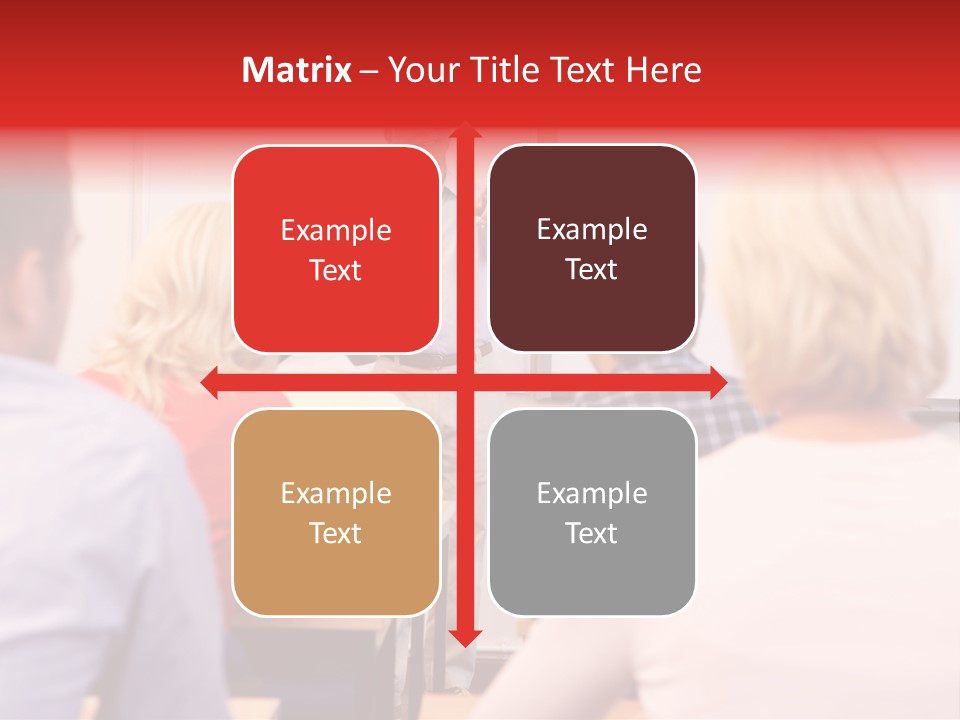 Tutor People Mixed PowerPoint Template