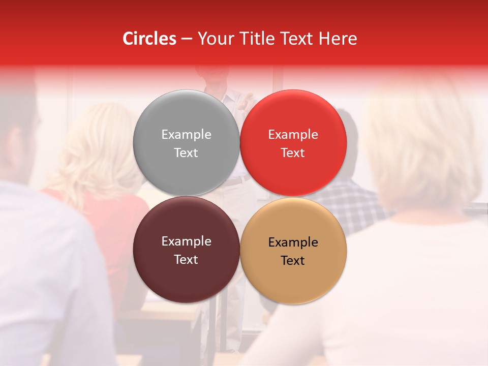 Tutor People Mixed PowerPoint Template