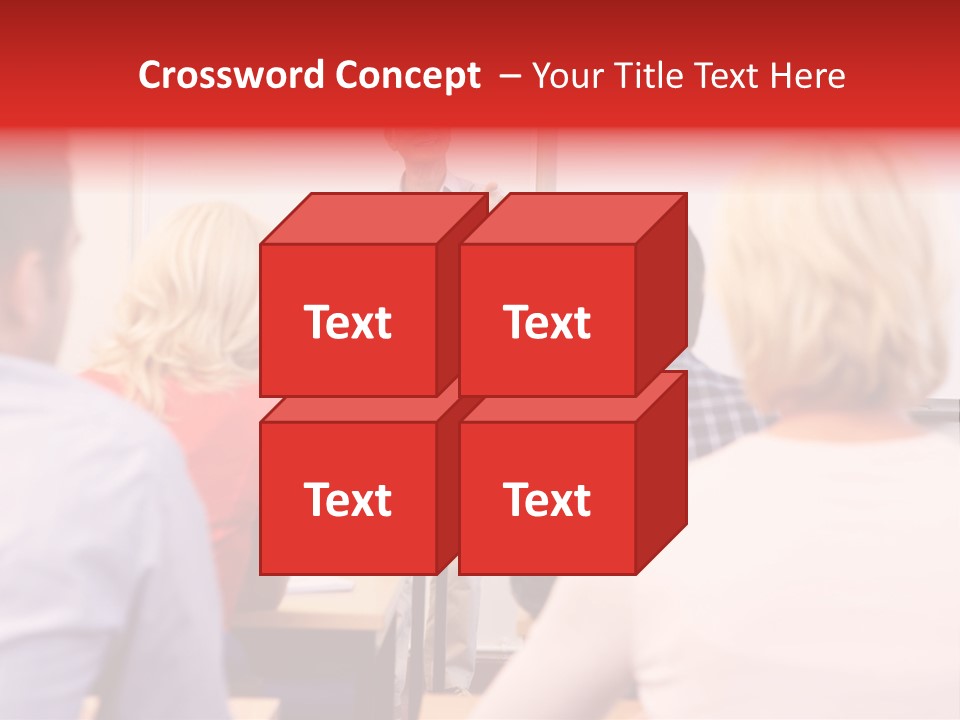 Tutor People Mixed PowerPoint Template