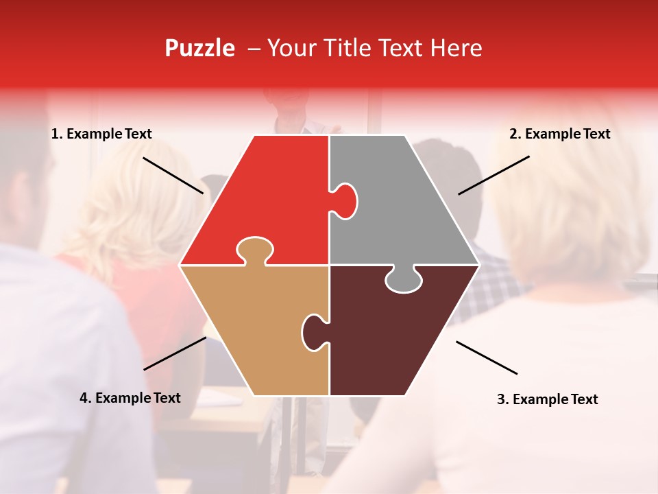 Tutor People Mixed PowerPoint Template