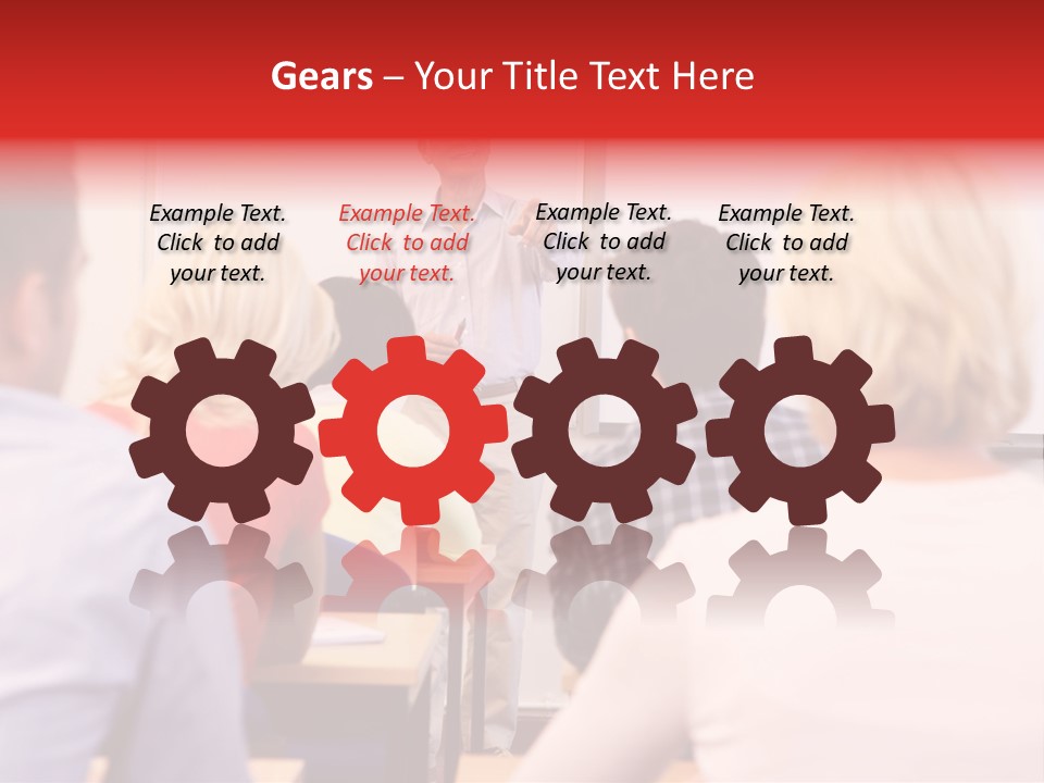 Tutor People Mixed PowerPoint Template