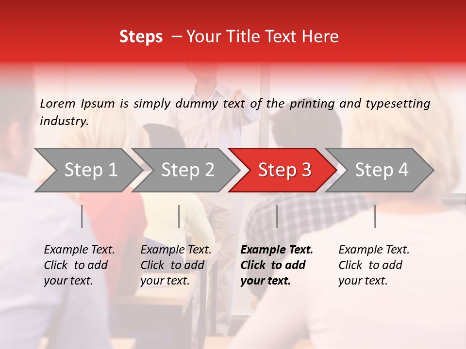 Tutor People Mixed PowerPoint Template