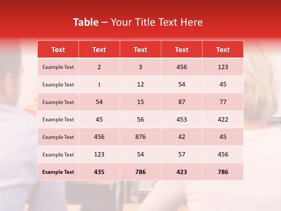 Tutor People Mixed PowerPoint Template