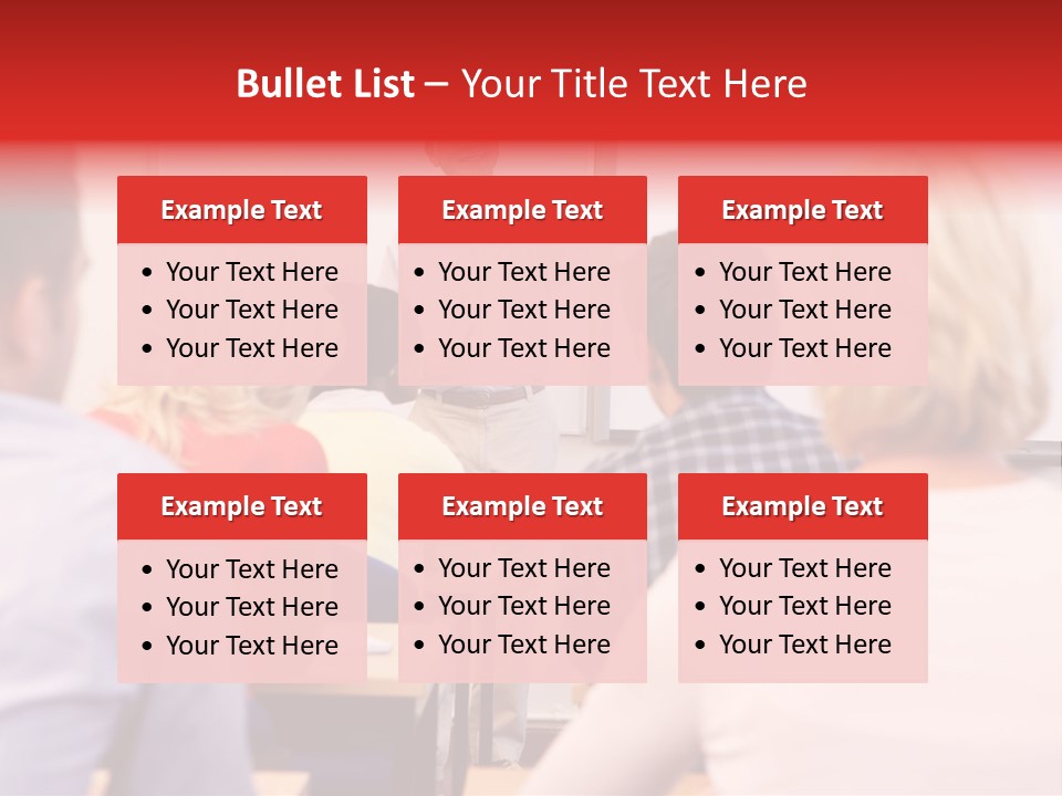 Tutor People Mixed PowerPoint Template