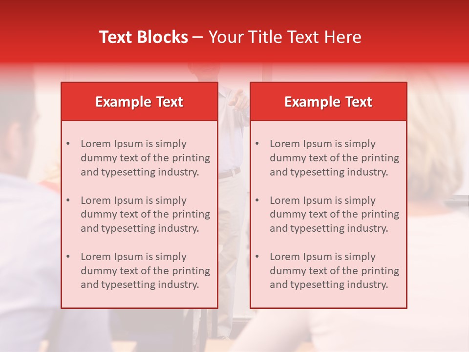 Tutor People Mixed PowerPoint Template