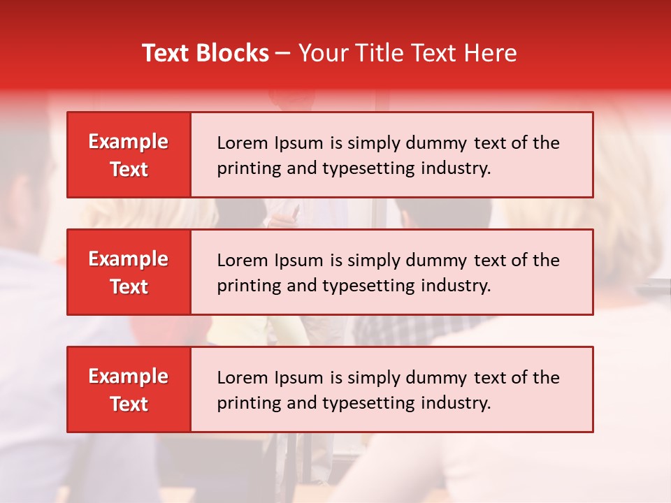 Tutor People Mixed PowerPoint Template