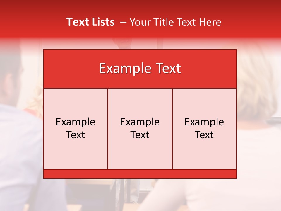 Tutor People Mixed PowerPoint Template