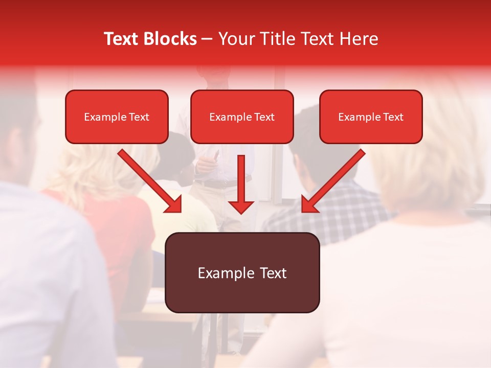 Tutor People Mixed PowerPoint Template