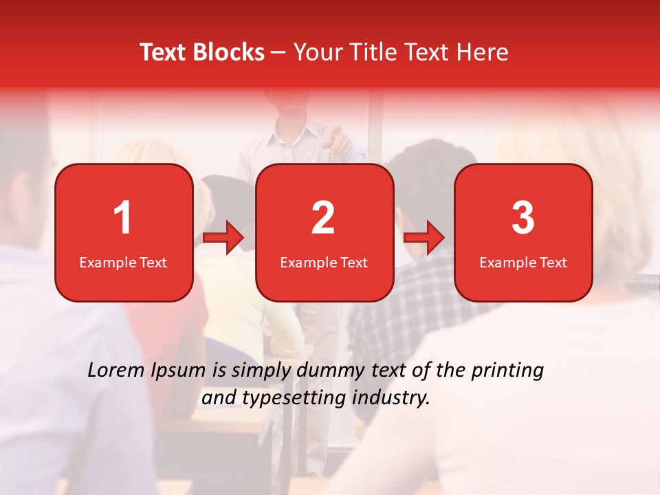 Tutor People Mixed PowerPoint Template