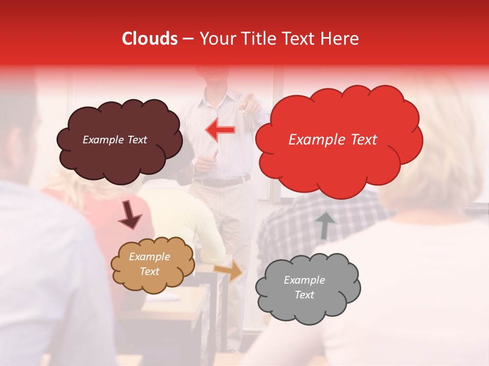 Tutor People Mixed PowerPoint Template