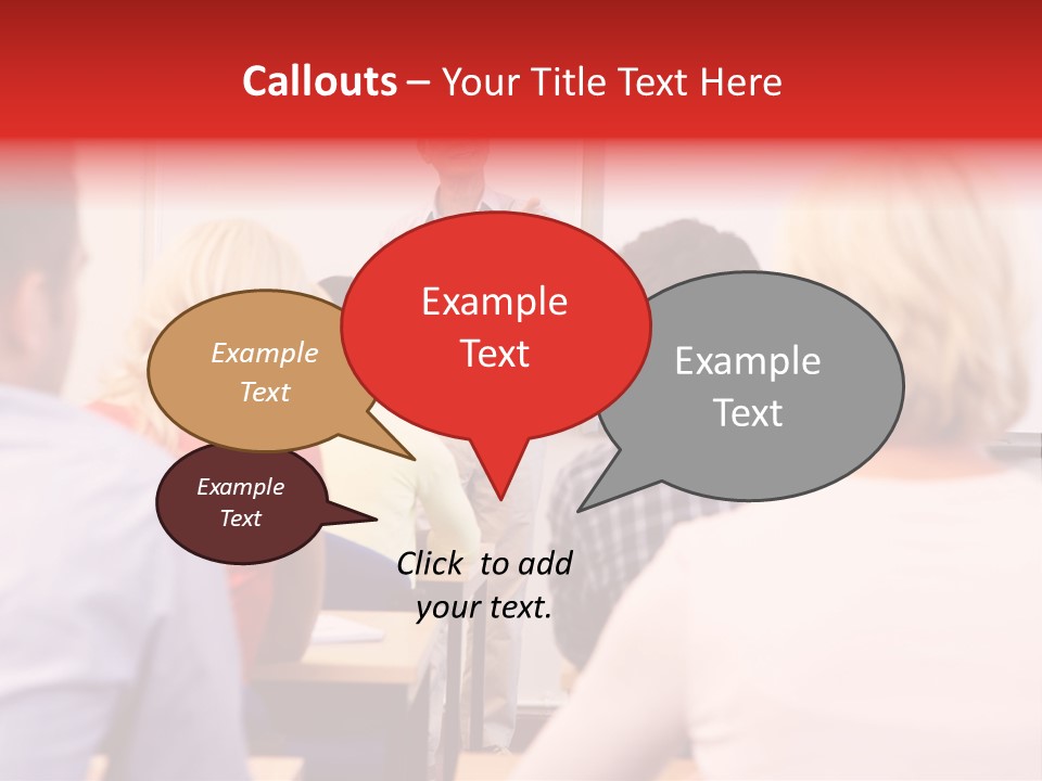 Tutor People Mixed PowerPoint Template